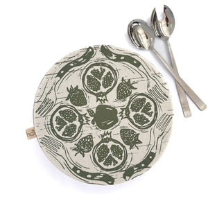 Halo Dish and Bowl Cover Large 26-33cm Farm To Table | Thaakirah Isaacs