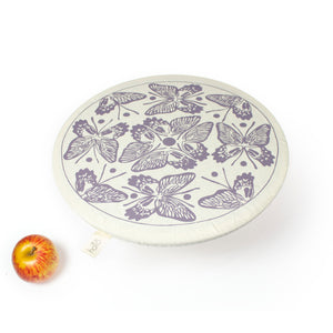 Halo Dish and Bowl Cover Extra Large Butterflies & Dragonflies | Nicole Peach