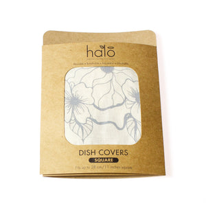Halo Dish and Casserole Cover Square | Edible Flowers